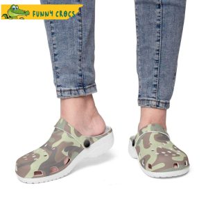 Camo Crocs Clog Shoes 3 1
