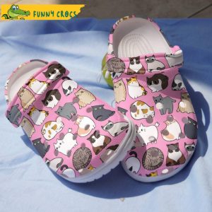 Cat Fluffy Fat Pink Crocs