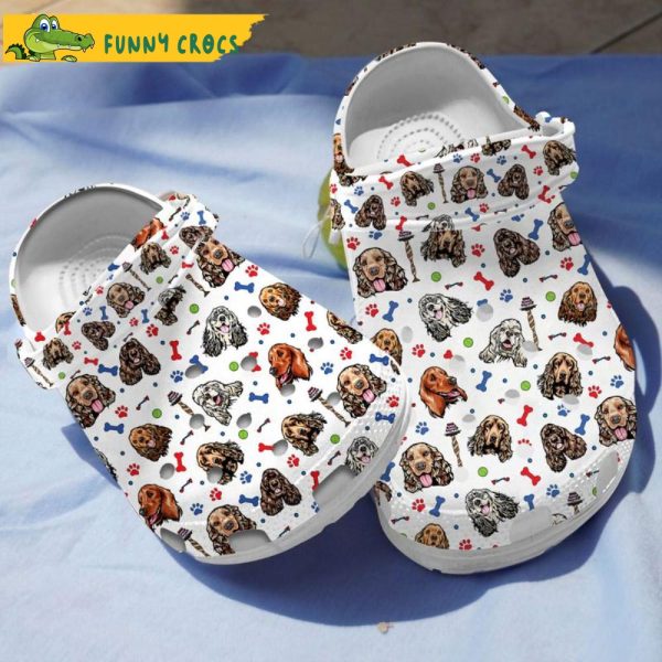 Cocker Spaniel Cute Dog Crocs