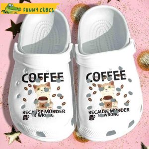 Coffee Cat Crocs