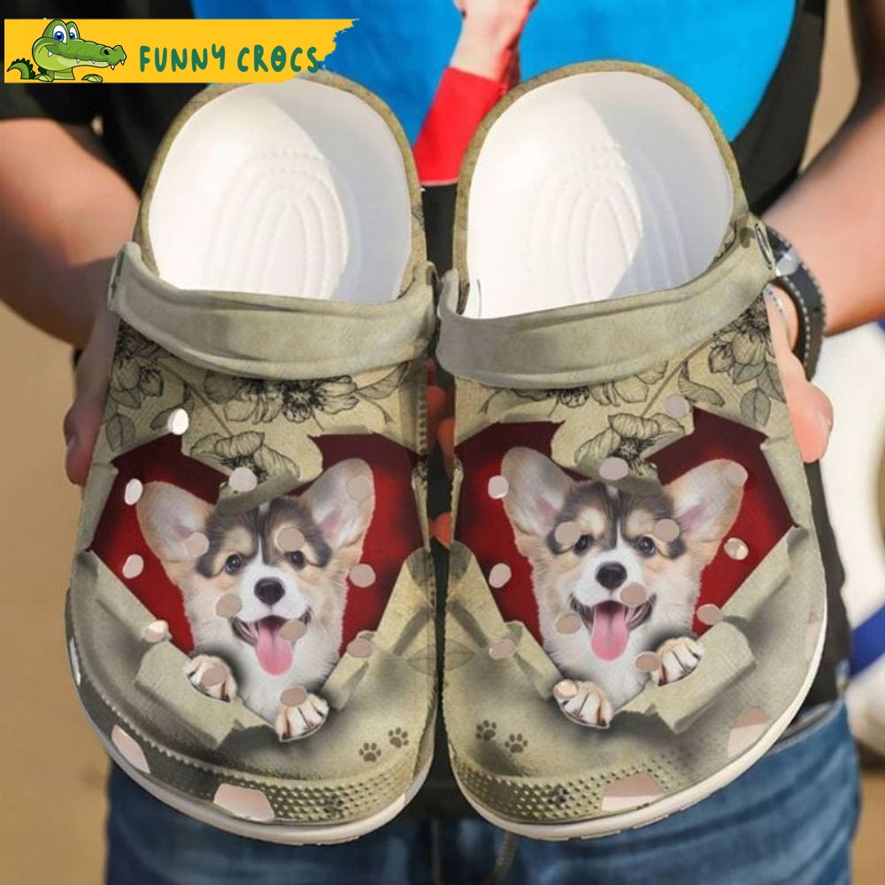 Corgi They Steal My Heart Dog Crocs - Discover Comfort And Style Clog ...