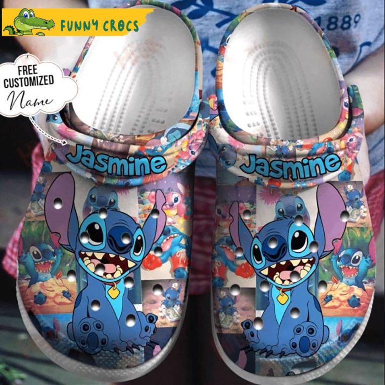 Lilo Stitch Disney Pink Crocs Discover Comfort And Style Clog Shoes