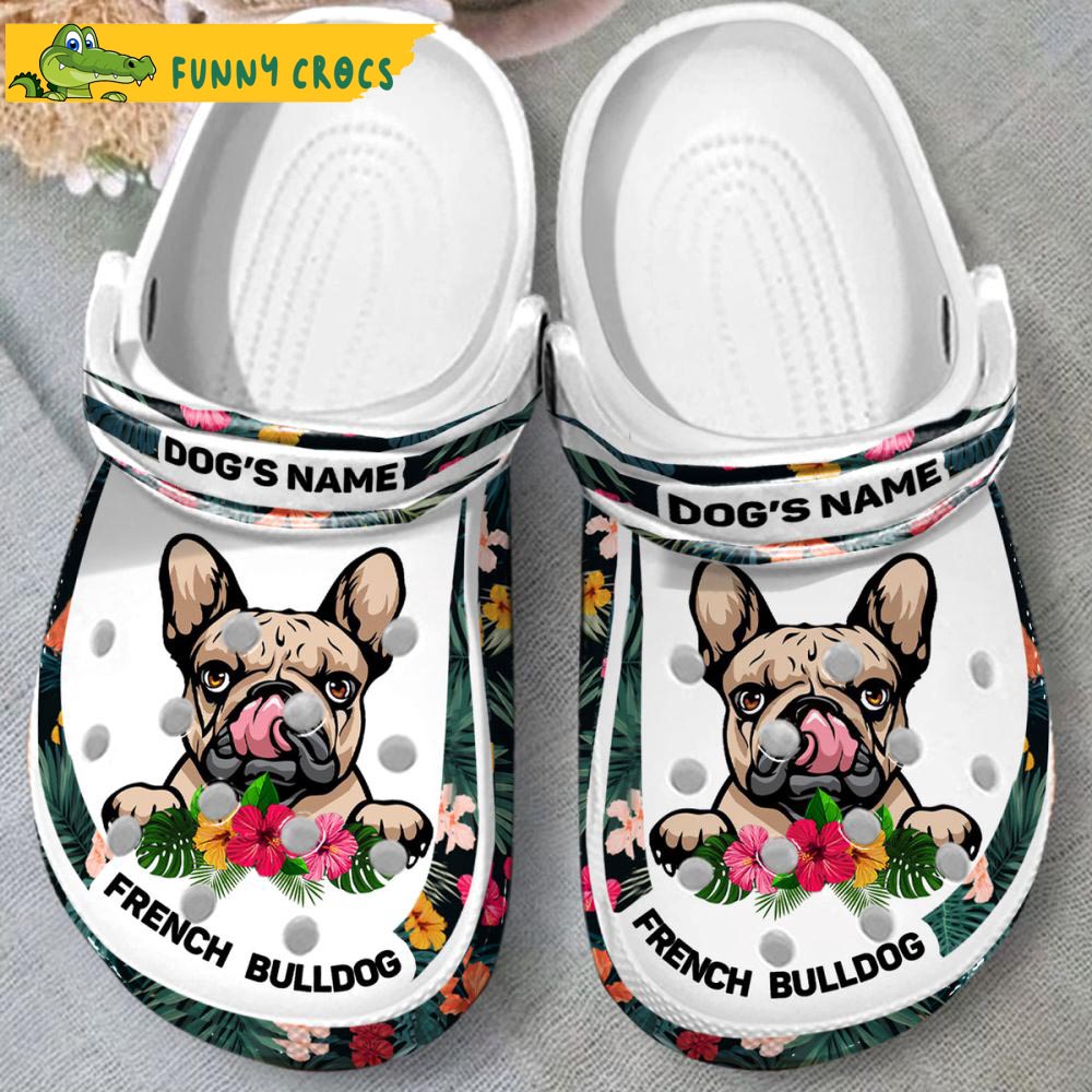 Custom French Bulldogs Dog Crocs