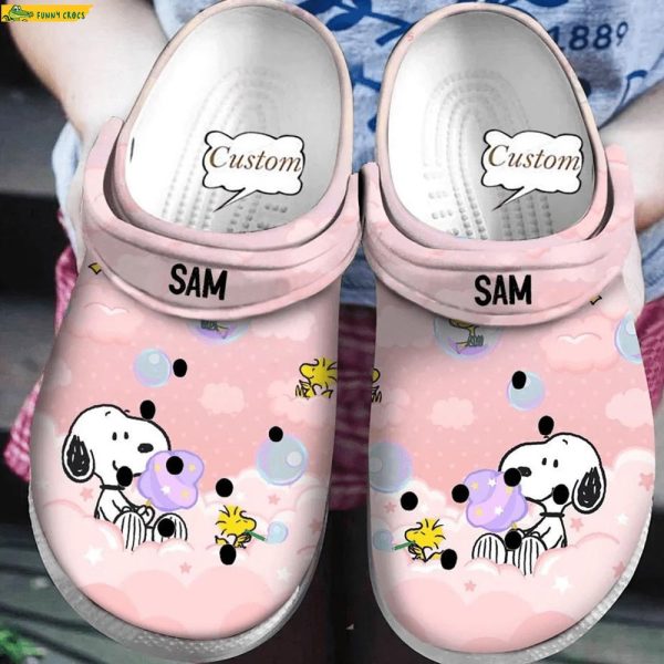 Custom Icecream Snoopy Crocs - Discover Comfort And Style Clog Shoes ...