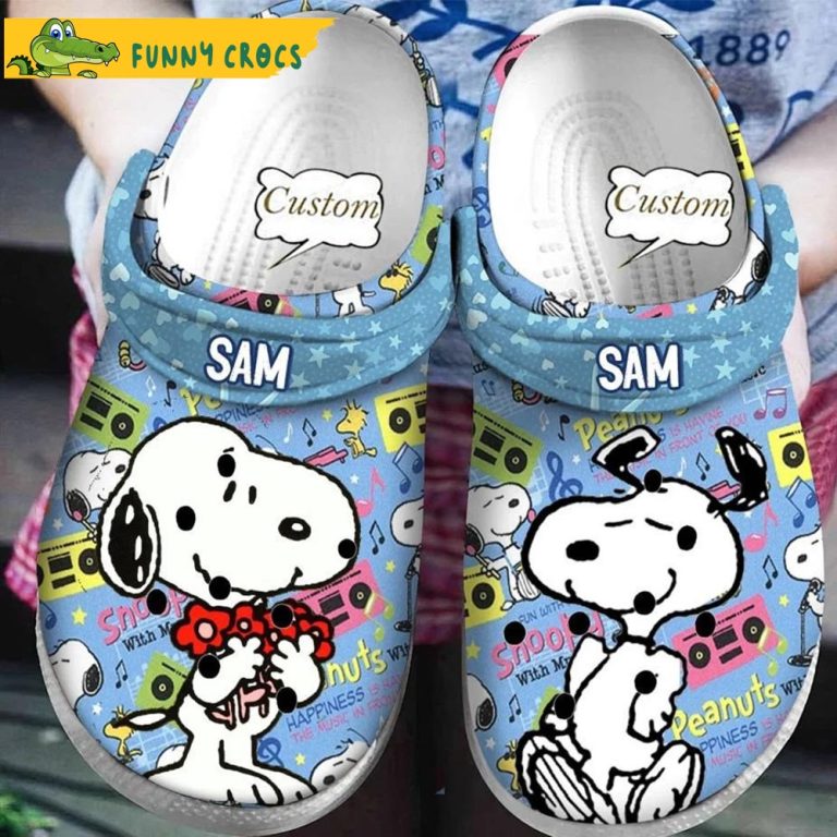 Custom Snoopy Peanuts Crocs - Discover Comfort And Style Clog Shoes ...