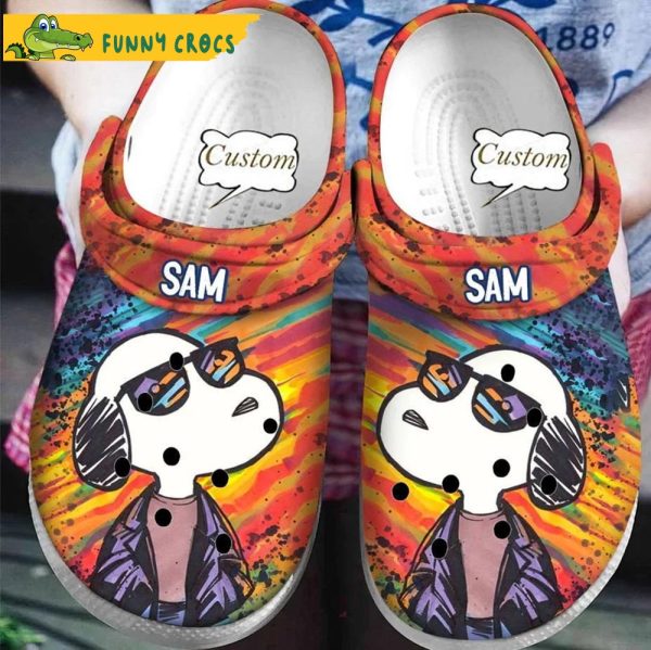 Customized Art Snoopy Crocs - Discover Comfort And Style Clog Shoes ...