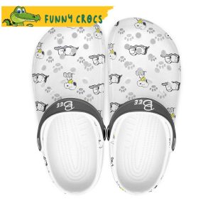 Customized Funny Pattern Snoopy Crocs