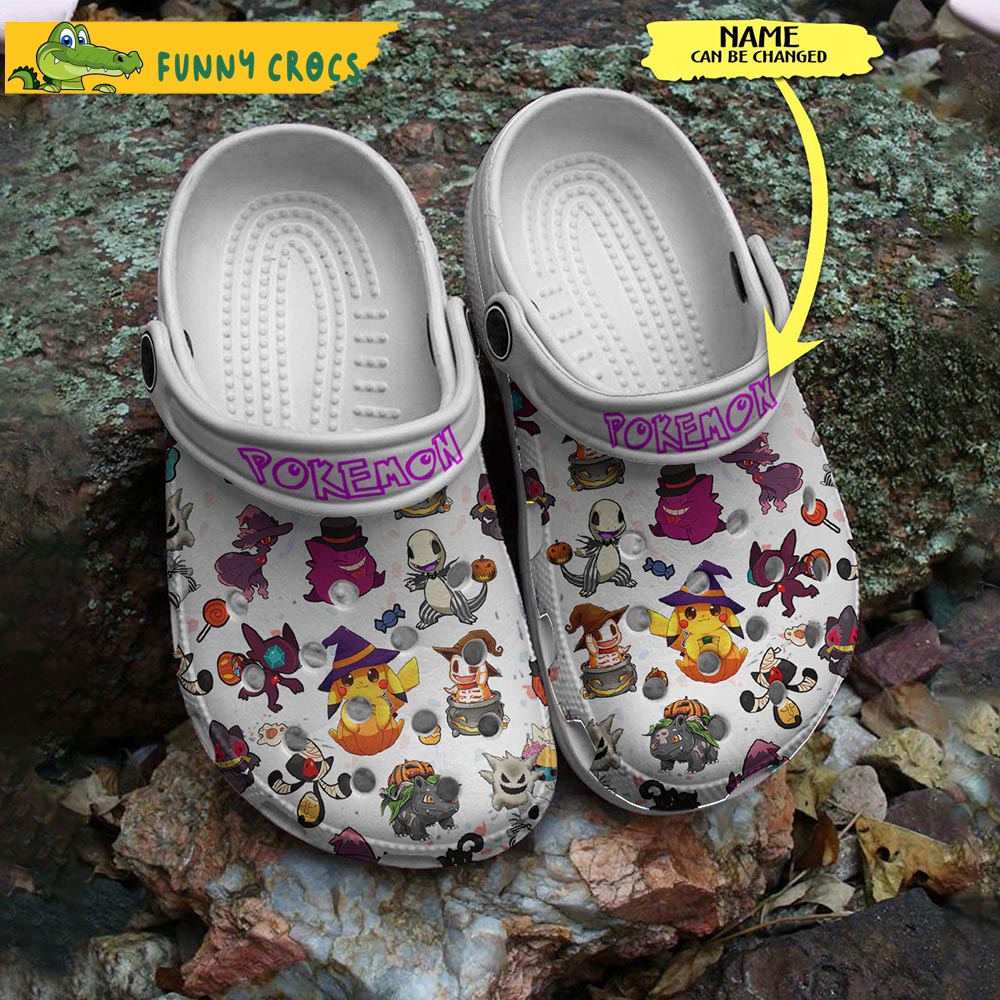 Customized Eevee Pokemon Crocs Clog Shoes - Discover Comfort And Style Clog  Shoes With Funny Crocs