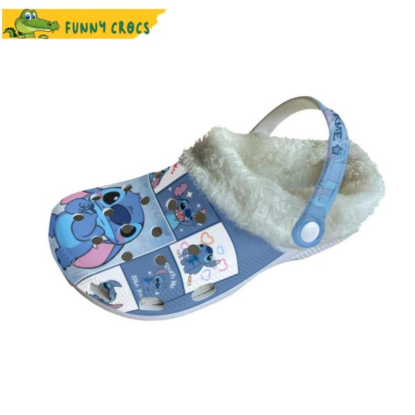 Customized Disney Fleece Stitch Crocs