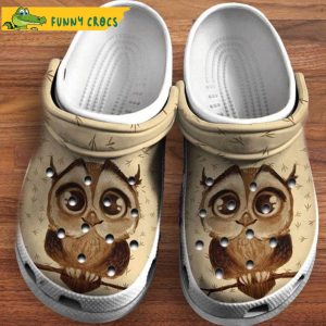 Cute Owl Cartoon Crocs