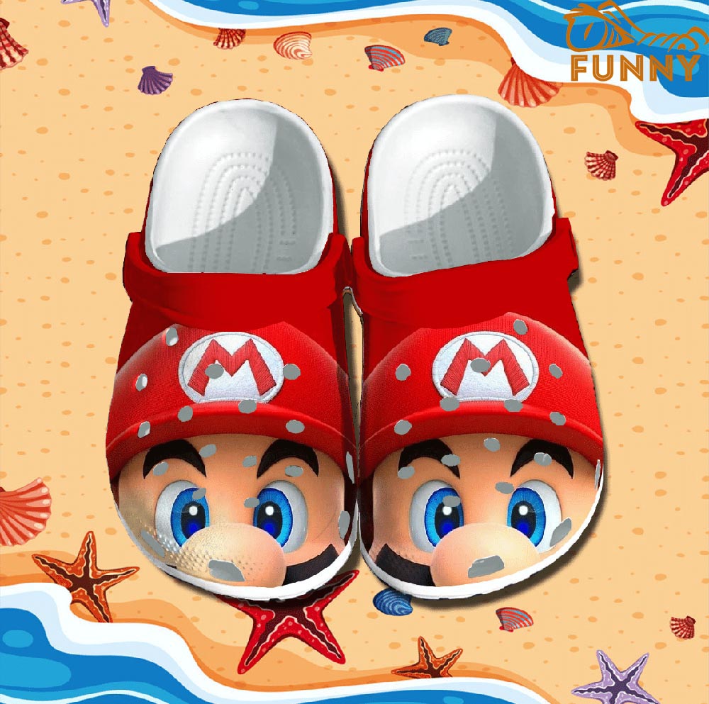 Cute Super Mario Crocs