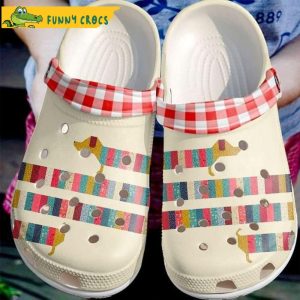 Dachshund Doxie Lovers Funny Dachshund With Long Body Lovely Design Crocs Clog Shoes