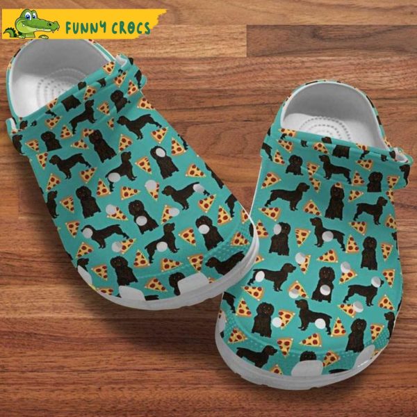 Dog And Pizza Pattern Crocs - Step into style with Funny Crocs