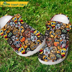 Dogs Collection Cartoon Crocs