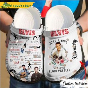 Elvis Presley Adults Crocs Clog Shoes