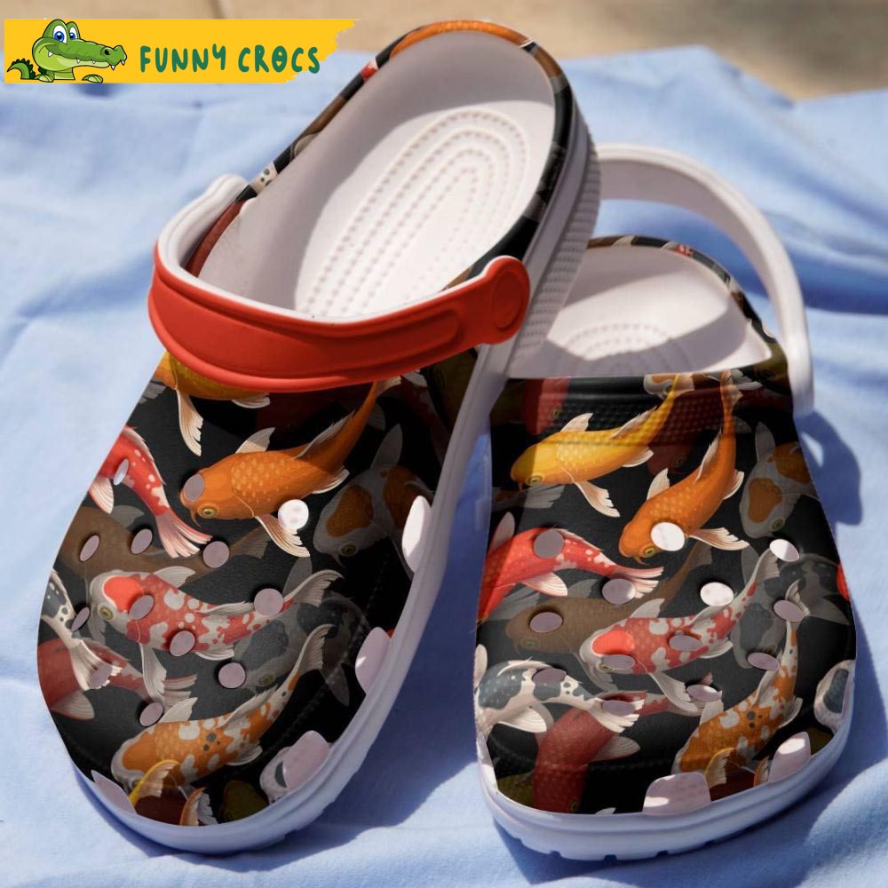 Fishing Koi Band Crocs Clog Shoes - Discover Comfort And Style