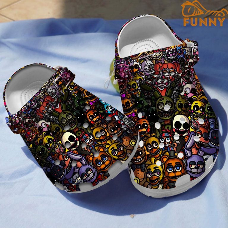 Five Nights At Freddy Characters Crocs - Discover Comfort And Style ...
