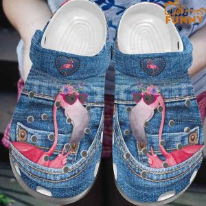 Flamingo Jeans Style Crocs