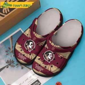 Florida State Seminoles Football Crocs Clog Shoes