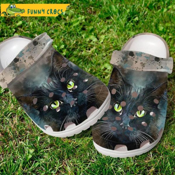 Funny Cat Face Crocs