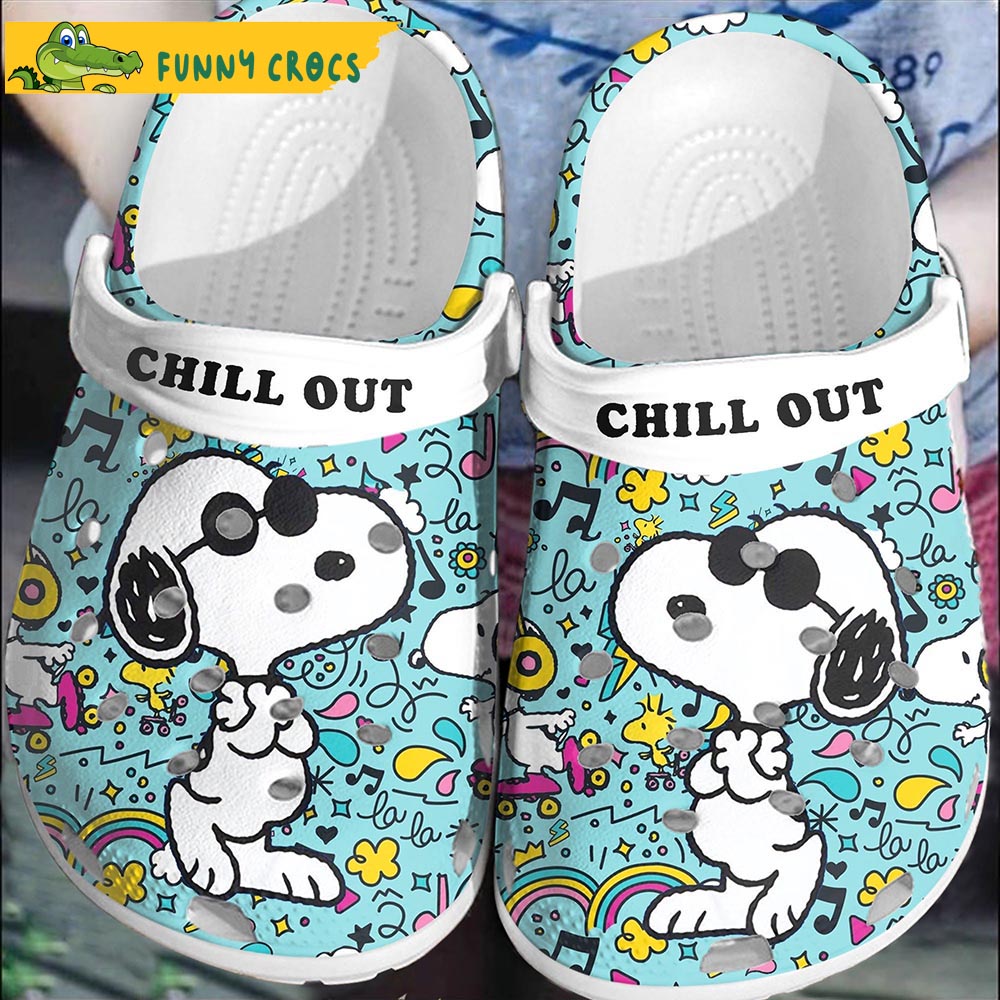 Funny Child Out Snoopy Crocs