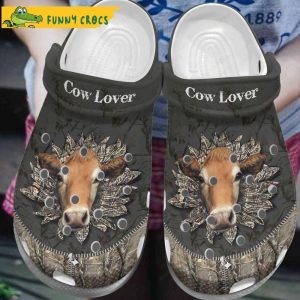 Funny Cow Lover Crocs