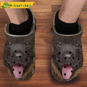 Funny Dog Tongue Cute Crocs