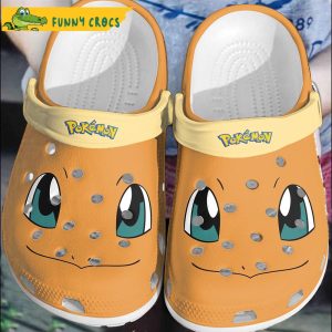Funny Face Charmander Pokemon Crocs Clog Shoes