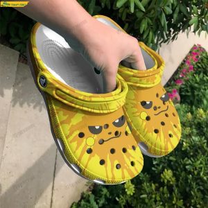 Funny Face Pikachu Pokemon Crocs Clog Shoes 2