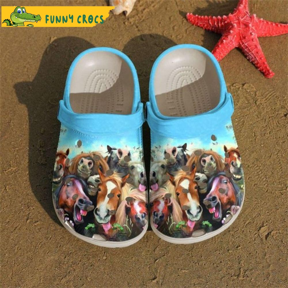 Funny Farmer Horses Birthday Crocs - Discover Comfort And Style Clog ...
