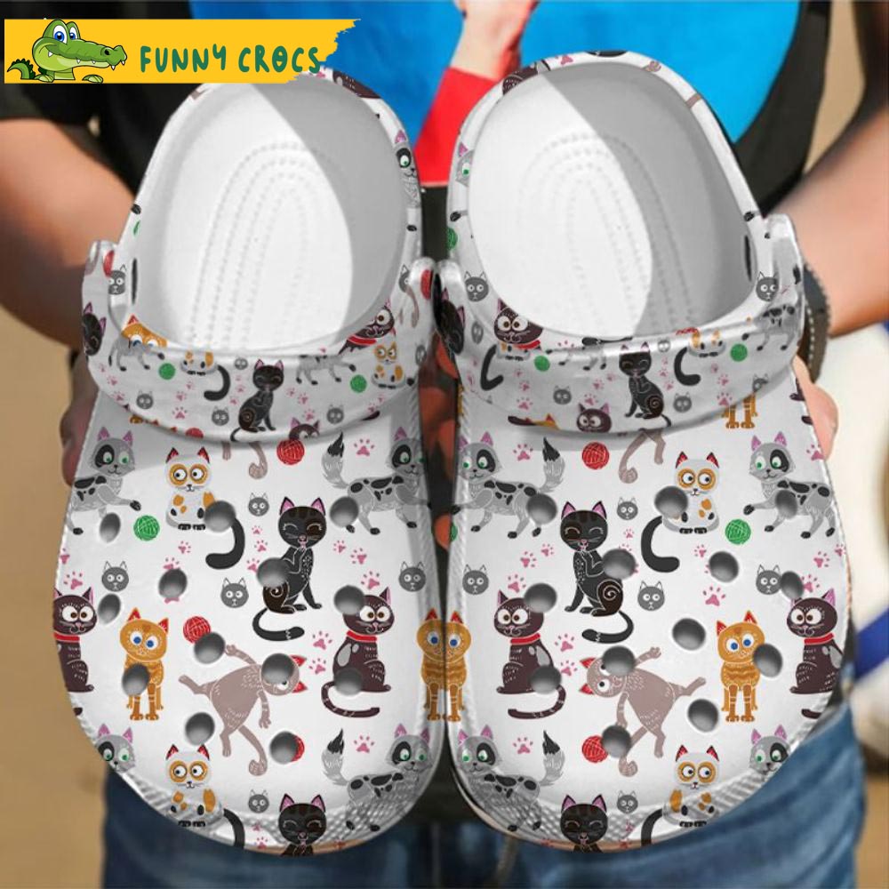 Funny Lovely Cats With Crocs - Step into style with Funny Crocs