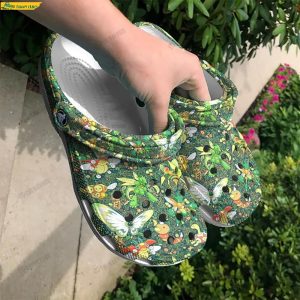 Funny Movie Leaf Type Pokemon Crocs Clog Shoes