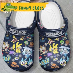 Funny Pattern Pokemon Crocs 3