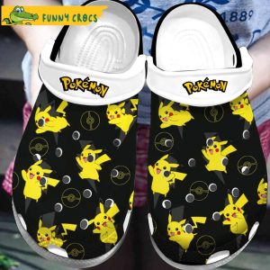 Funny Pokeball And Pikachu Pokemon Crocs