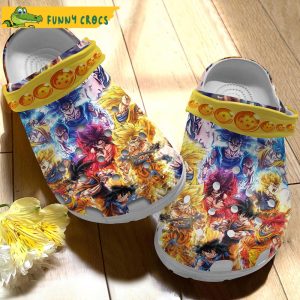 Funny Songokus Dragon Ball Z Crocs 3