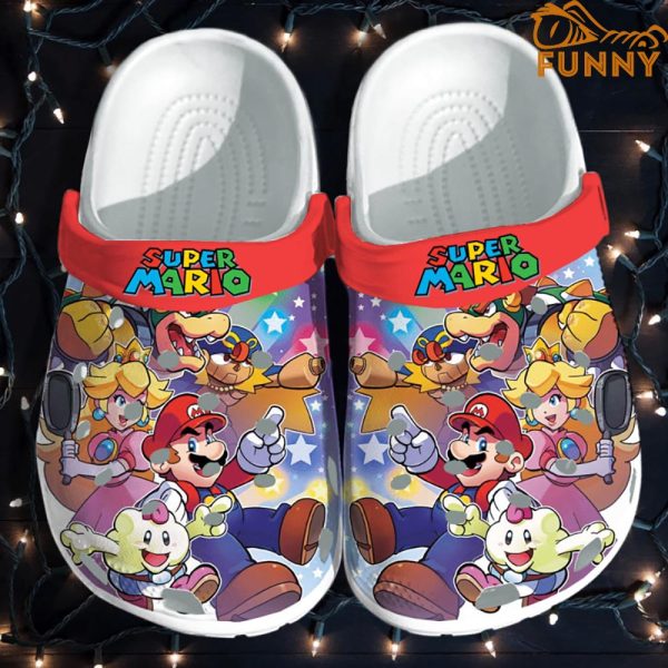 Happy Super Mario Crocs - Discover Comfort And Style Clog Shoes With ...