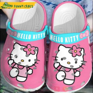 Hello Kitty Pink Crocs Clog Shoes