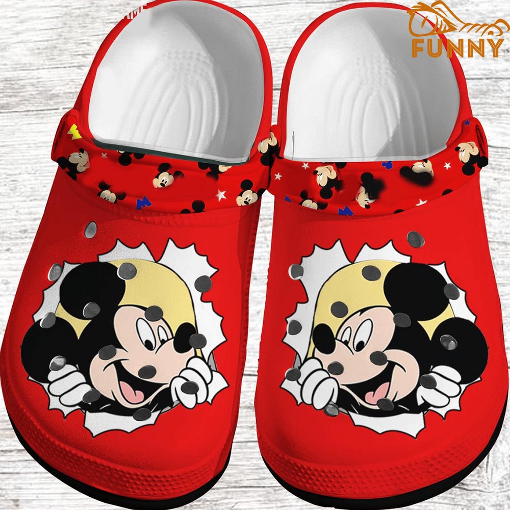Hello Mickey Mouse Disney Crocs - Discover Comfort And Style Clog Shoes ...