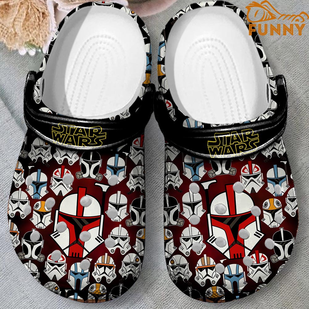 Helmet Star Wars Crocs - Step into style with Funny Crocs