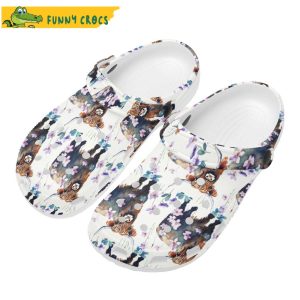 Highlands Cow Print Clogs Fun And Unique Footwear For Animal Lovers Crocs Clog Shoes 3