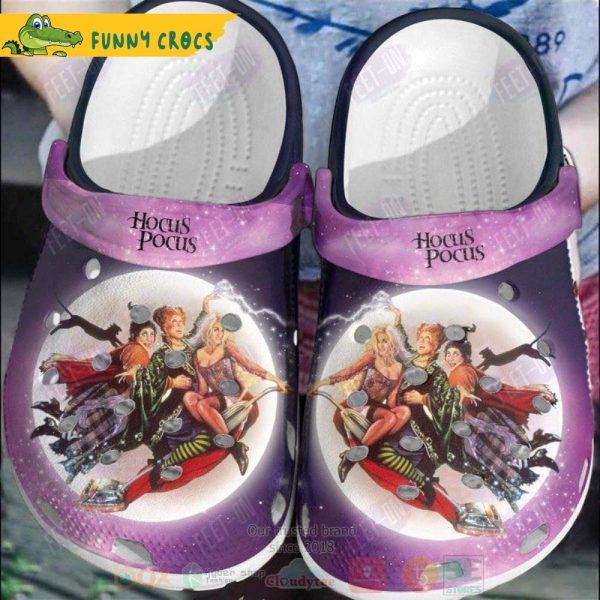 Hocus Pocus Pink Crocs Clog Shoes