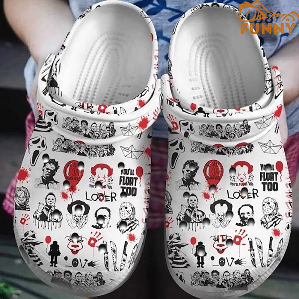 Horror Film Character Limited Edition Crocs - Discover Comfort And ...
