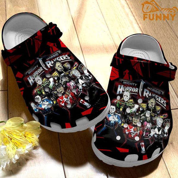 Horror Movie Power Rangers Crocs - Step into style with Funny Crocs