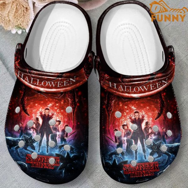 Horror Movie Stranger Things Crocs - Discover Comfort And Style Clog ...