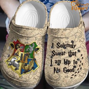 I Solemnly Swear That I Am Up To No Good Harry Potter Crocs