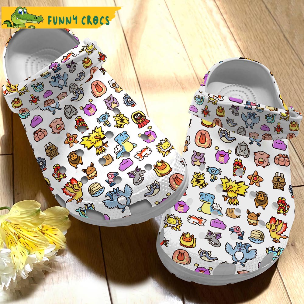 Icoin Pokemon Crocs - Discover Comfort And Style Clog Shoes With Funny ...