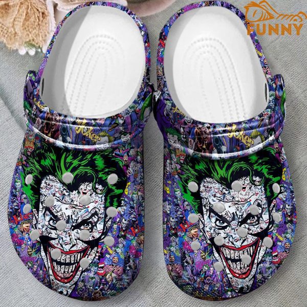 Joker Face Crocs