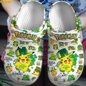 Movie Pokemon Pikachu Crocs Clog Shoes 1