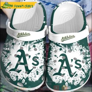 Oakland Athletics Mlb Crocs Clog Shoes