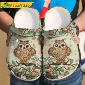 Owl Lovely Crocs Clog Shoes